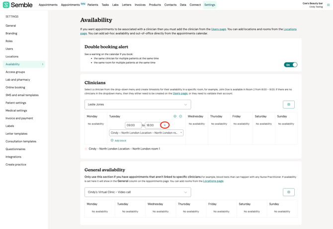 Previously, when you created recurring availability, it continued indefinitely with no end date. This meant that if your schedule changed, you had to manually edit or remove the availability yourself.