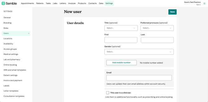 add user details