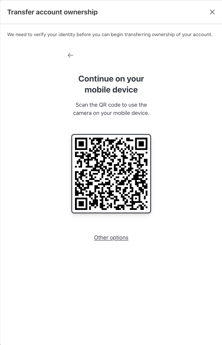 transfer  scan qr